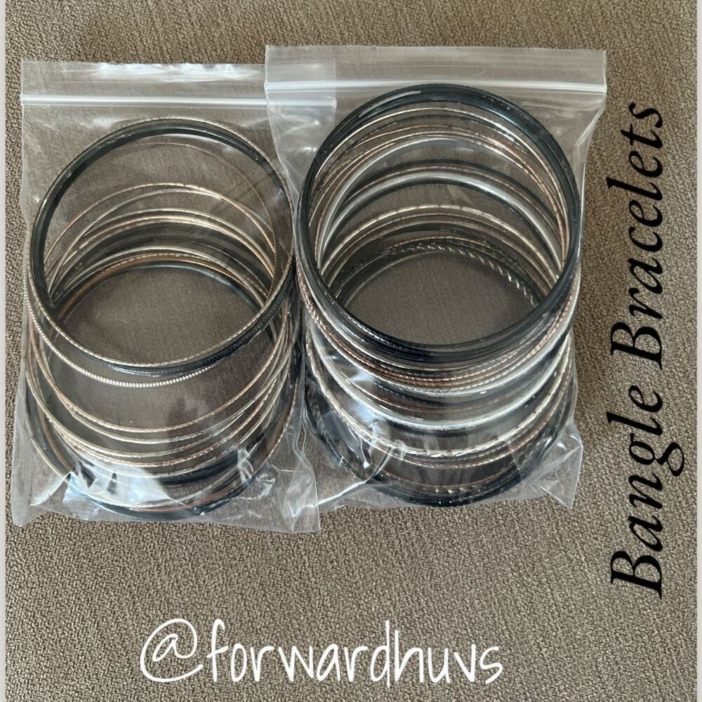 Metal Bangle Bracelet Lot - Picture 3 of 6